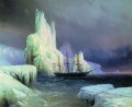 大西洋の氷山 1870 ロマンチックなイワン・アイヴァゾフスキー ロシア